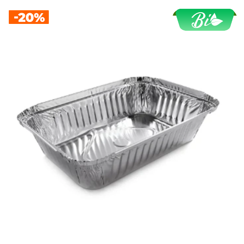 Bát nhôm một ngăn, 928ml, 214x149x43mm