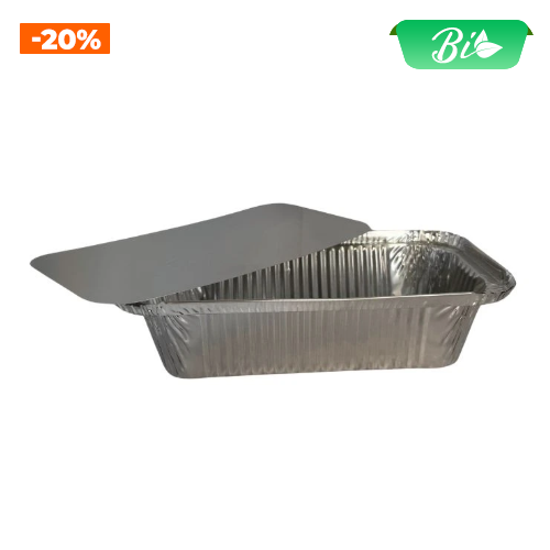 Bát nhôm kèm nắp 205x115mm