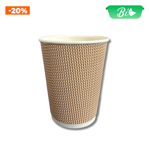 Cốc giấy nâu WRAP 350ml