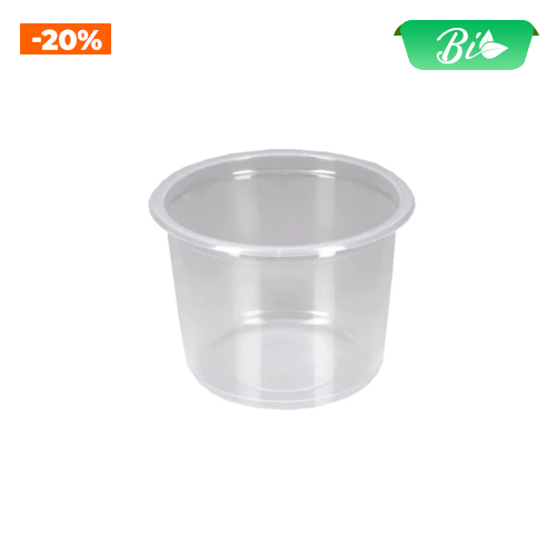Cốc nhựa tròn PP không kèm nắp 500ml