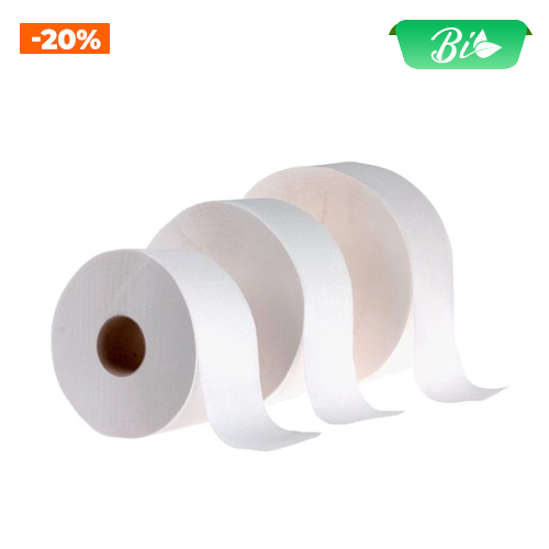 Giấy vệ sinh 2 lớp trắng JUMBO 280mm/250m