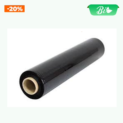 Màng bọc hàng màu đen 500mmx110m 23my