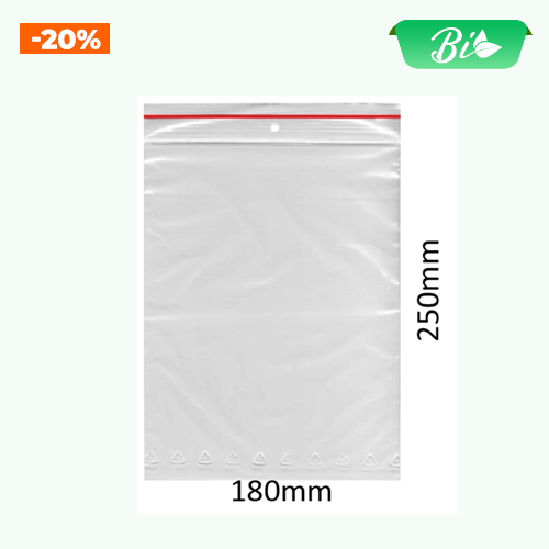 Túi ZIP LDPE 180x250mm