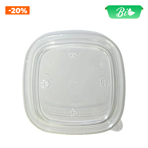 Nắp PET cho bát vuông 132x132mm