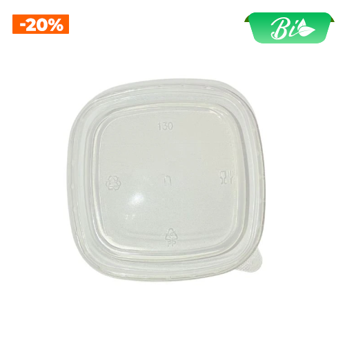 Nắp PP chịu nhiệt cho bát vuông 132x132mm